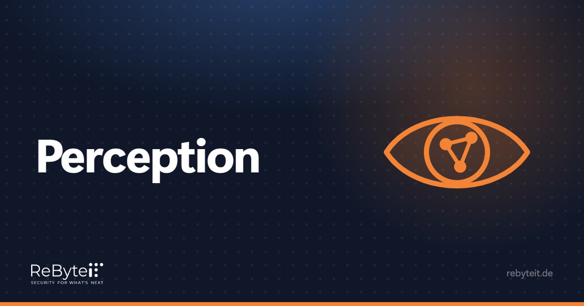 Perception - Security rethought for the AI era