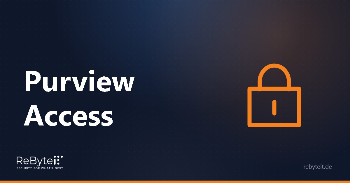 Microsoft Purview - temporary permissions