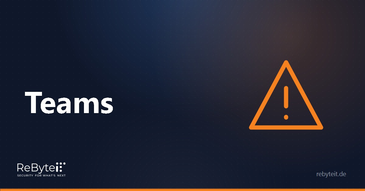 Report Teams group calls as scam