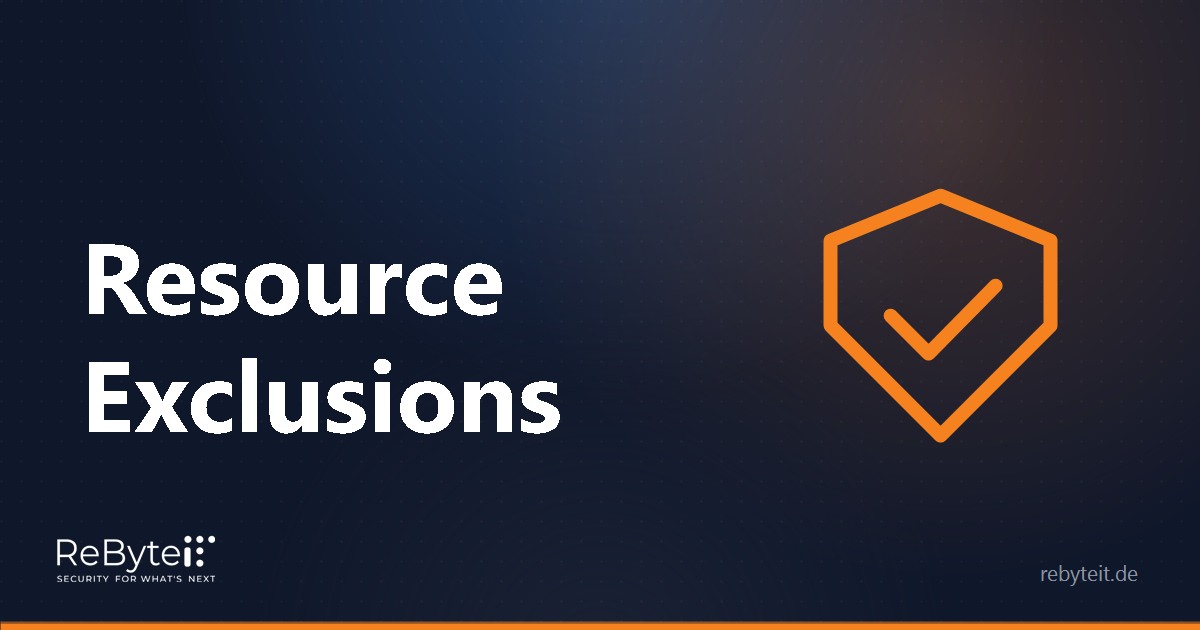 Entra Conditional Access Resource Exclusions